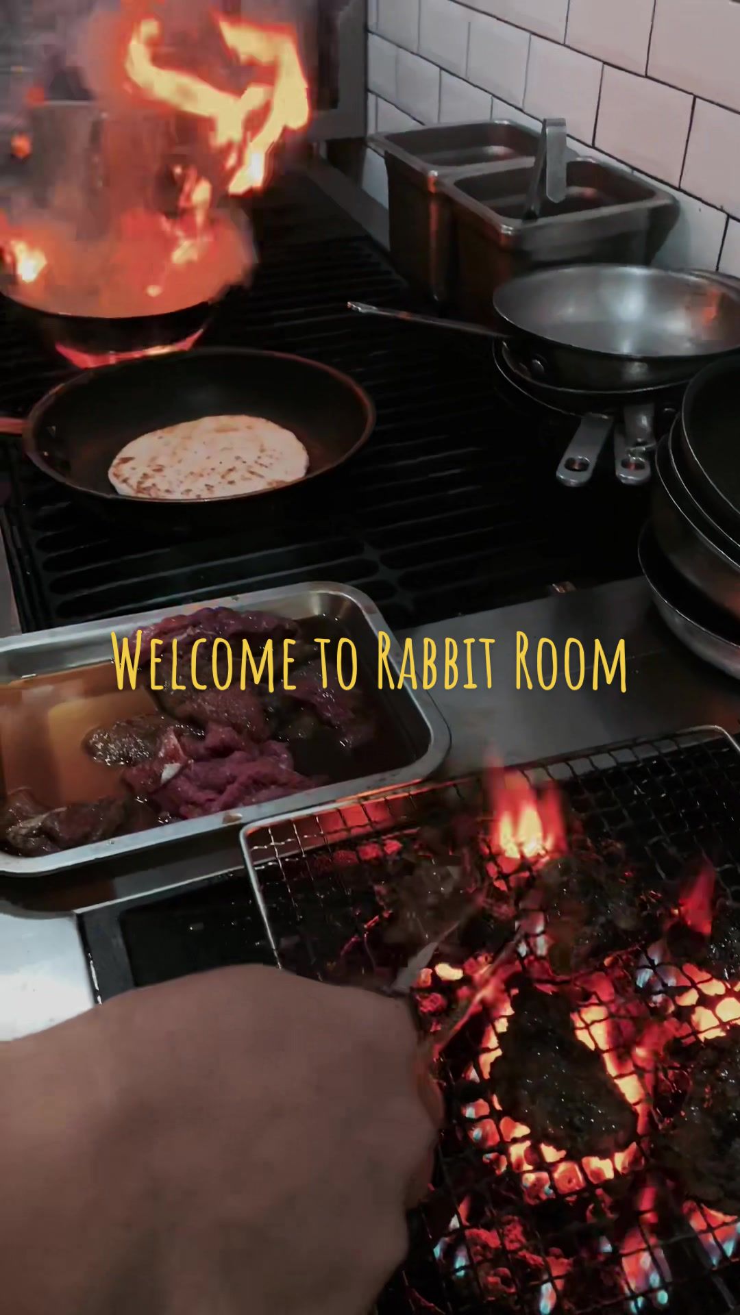 Rabbit Room kitchen in action
